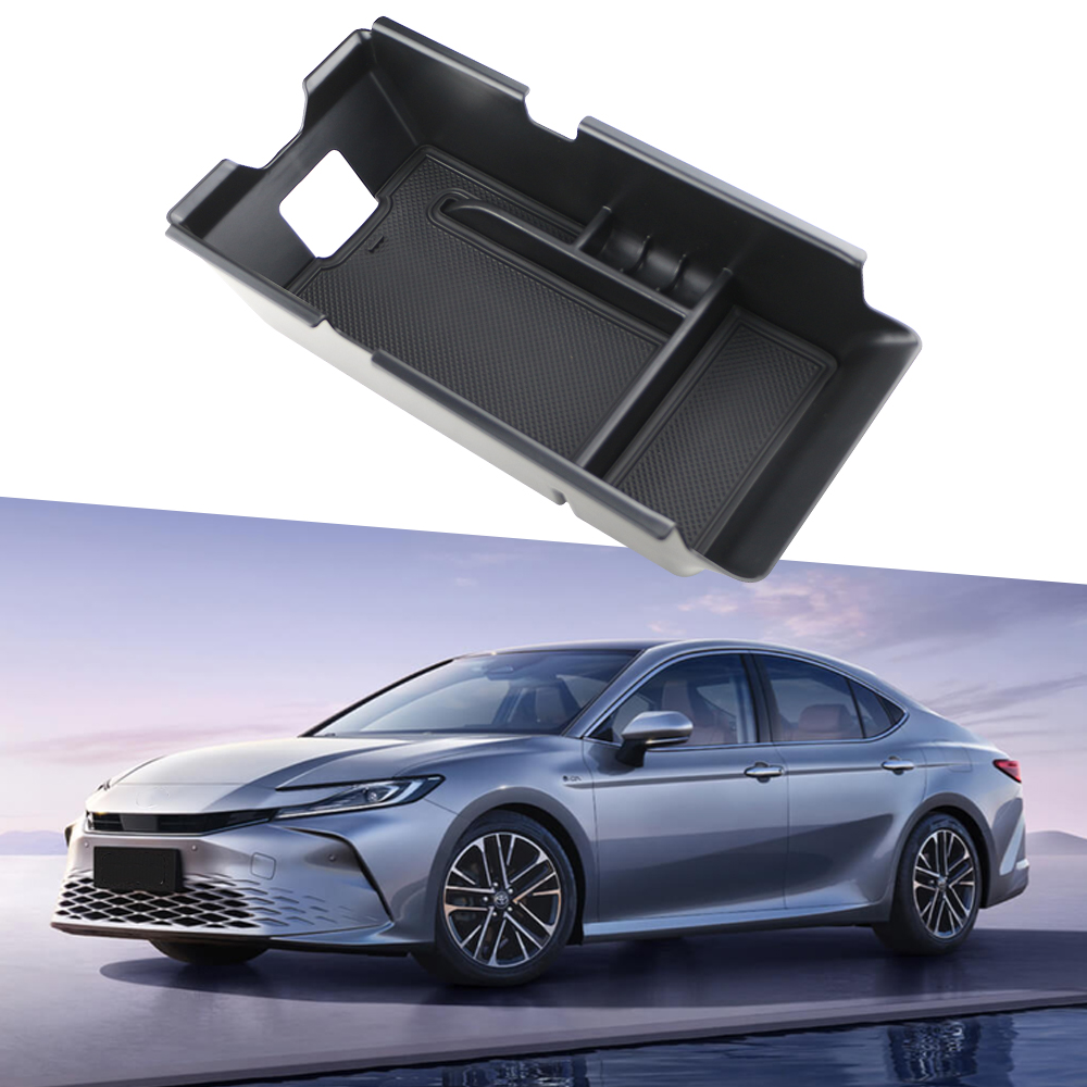 Tech Car Accessories - กล่องเก็บของที่วางแขนในรถยนต์สำหรับ Toyota Camry 2024 2025 LE