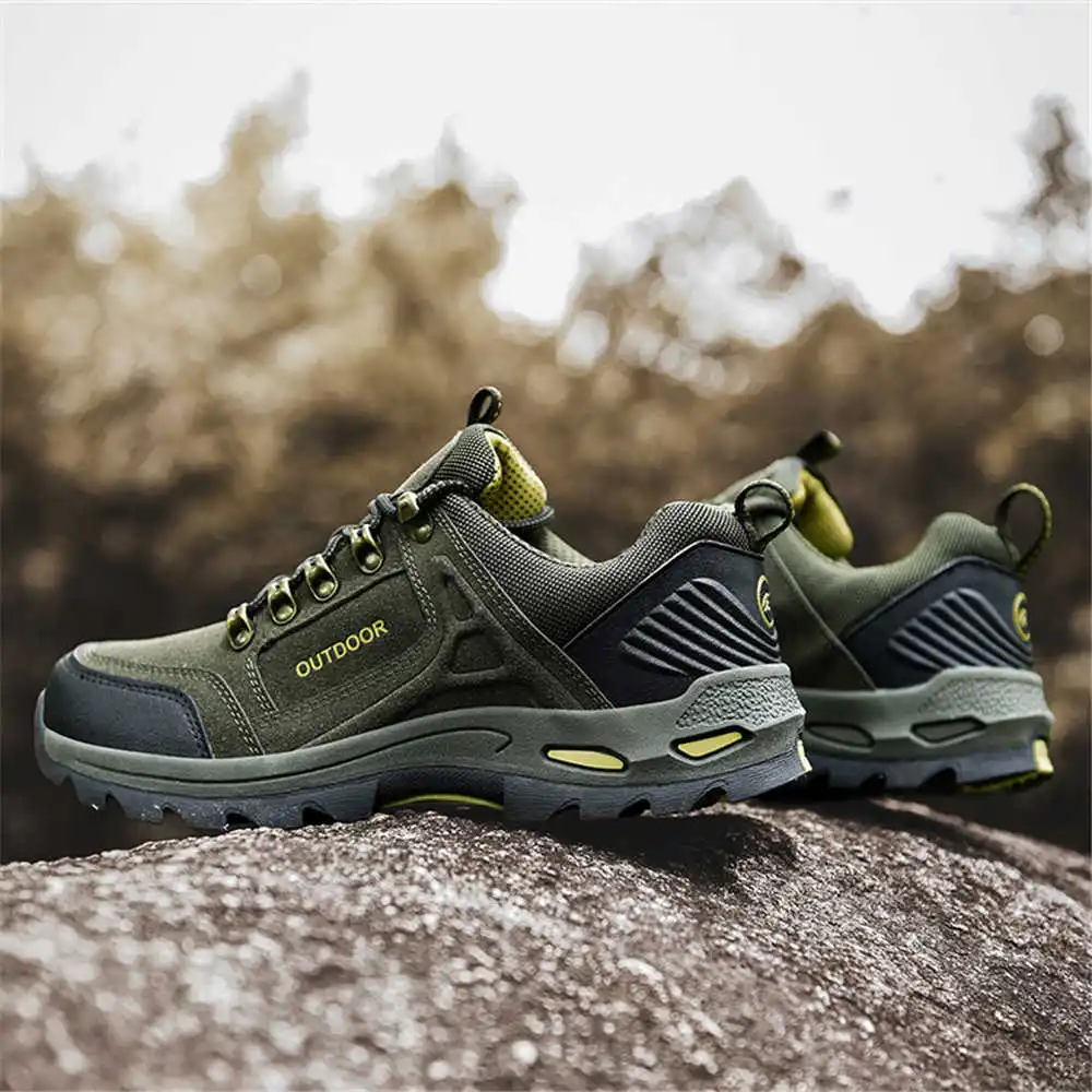 Tech Accessories Products - Non-SLIP Lace Up เดินป่าเทนนิสสําหรับชายเทรนเนอร์สําหรับชาย Mountain รองเท้ารองเท้าผ้าใบกีฬาแฟชั่น-Man