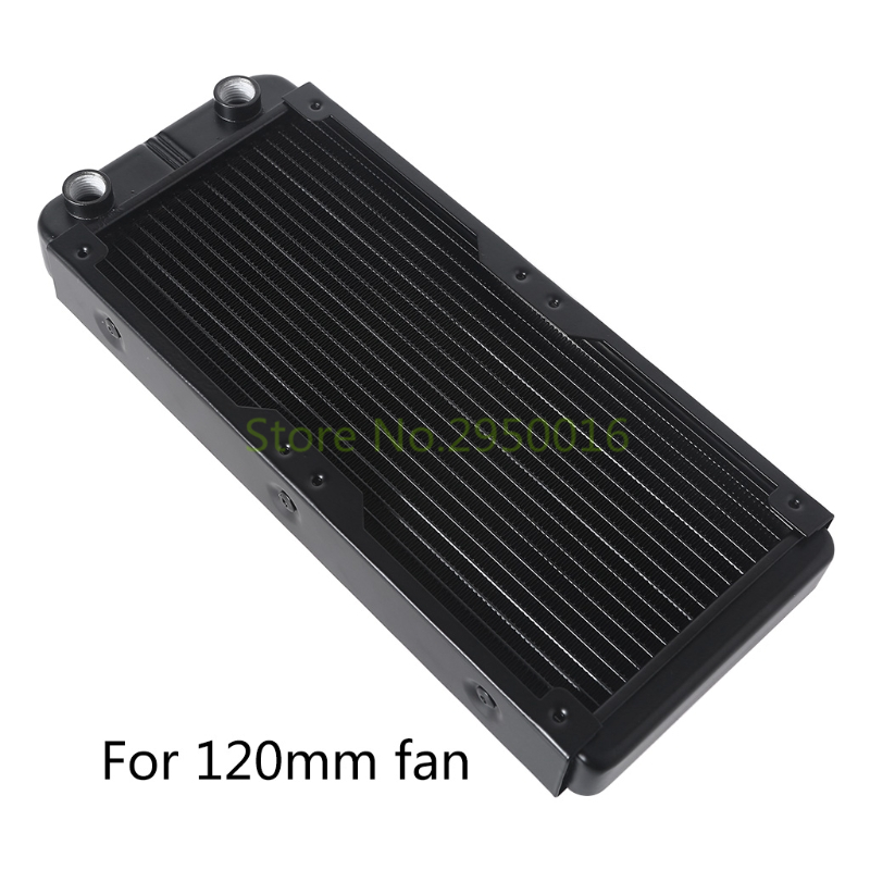 Tech Computer Accessories - 240มม.10/18หลอดชุดน้ำทำความเย็นคอมพิวเตอร์หม้อน้ำ G1/4หญิงด้ายความร้อนสำหรับ CPU คอมพิวเตอร์ตั้งโต๊ะน้ำเย็นระบบ