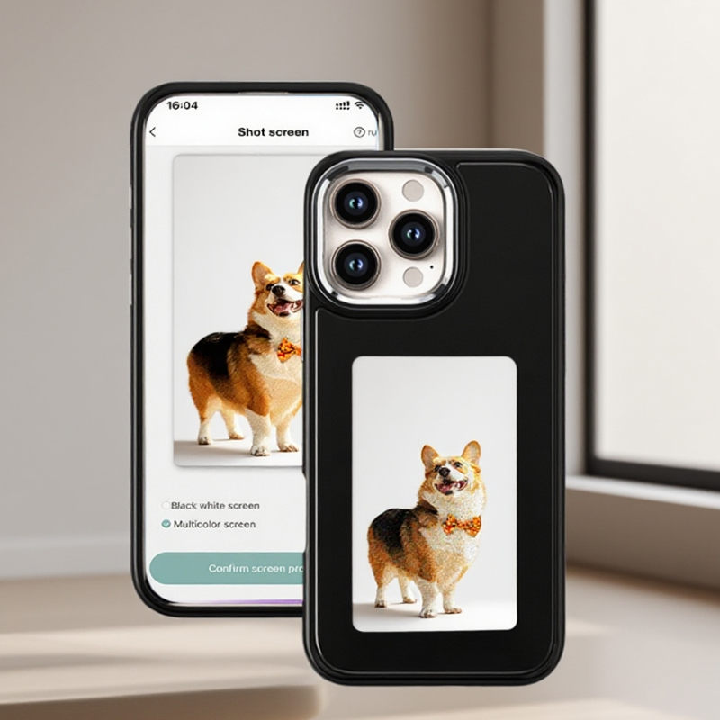 Tech Computer Accessories - เคสโทรศัพท์ DIY หน้าจอ E-Ink พร้อม NFC