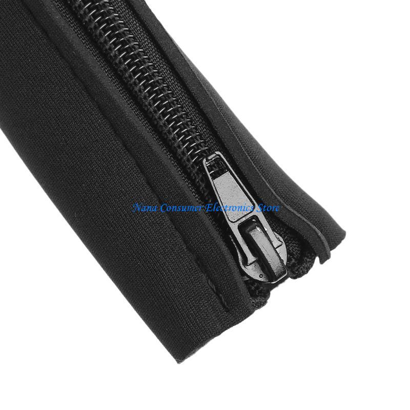 Cable Sleeve Neoprene - G7NE การจัดการสายเคเบิลแขนเสื้อ DIY Neoprene ซิปห่อหุ้มสายไฟ