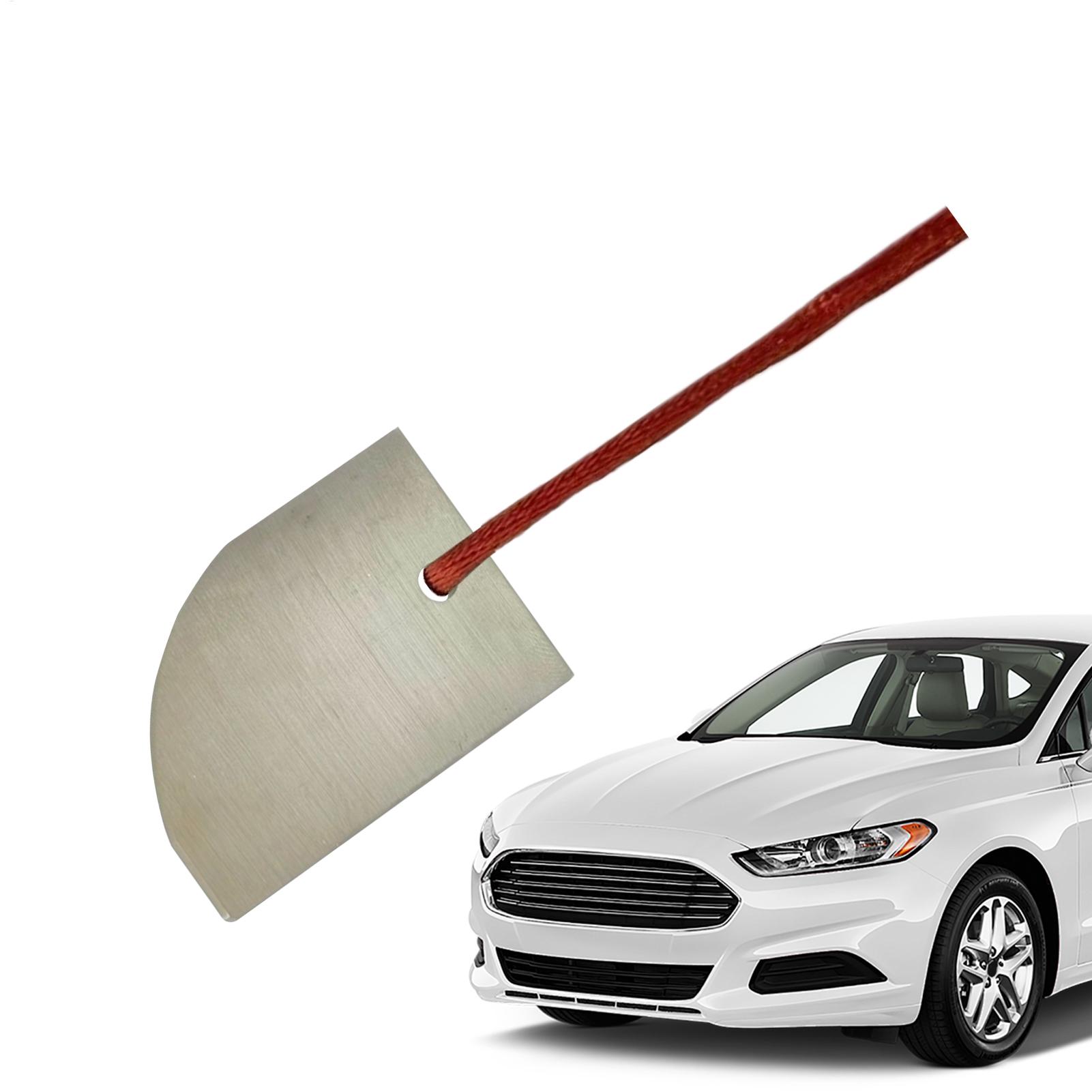 Tech Car Accessories - เครื่องมือทำความสะอาดสีรถยนต์ ที่ขูดสีซ่อมแซมรอยขีดข่วน ที่ขูดฝุ่นแบบโค้ง ที่ตัดแต่งสี ที่ขูดสีสำหรับลบจุดสีที่เสียหาย