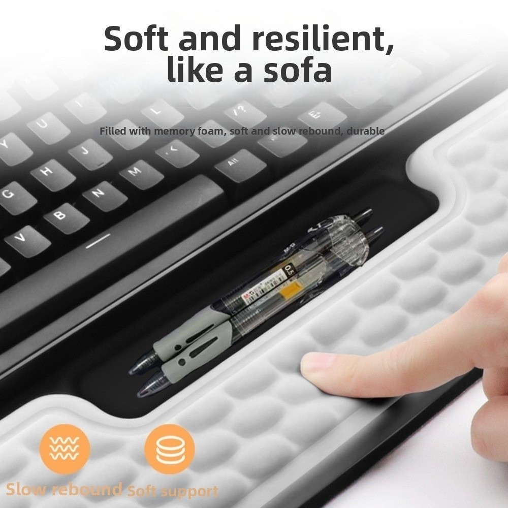 ขาตั้งคีย์บอร์ดแบบบูรณาการพร้อ - Keyboard Wrist Pad Leather บทวิจารณ์และราคา