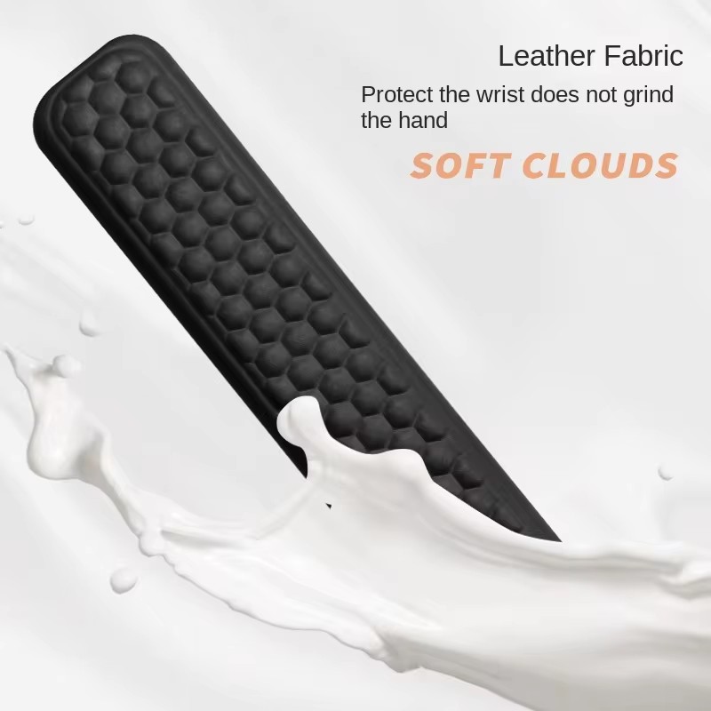 ส่วนที่เหลือข้อมือตามหลักสรีรศ - Keyboard Wrist Pad Leather บทวิจารณ์และราคา
