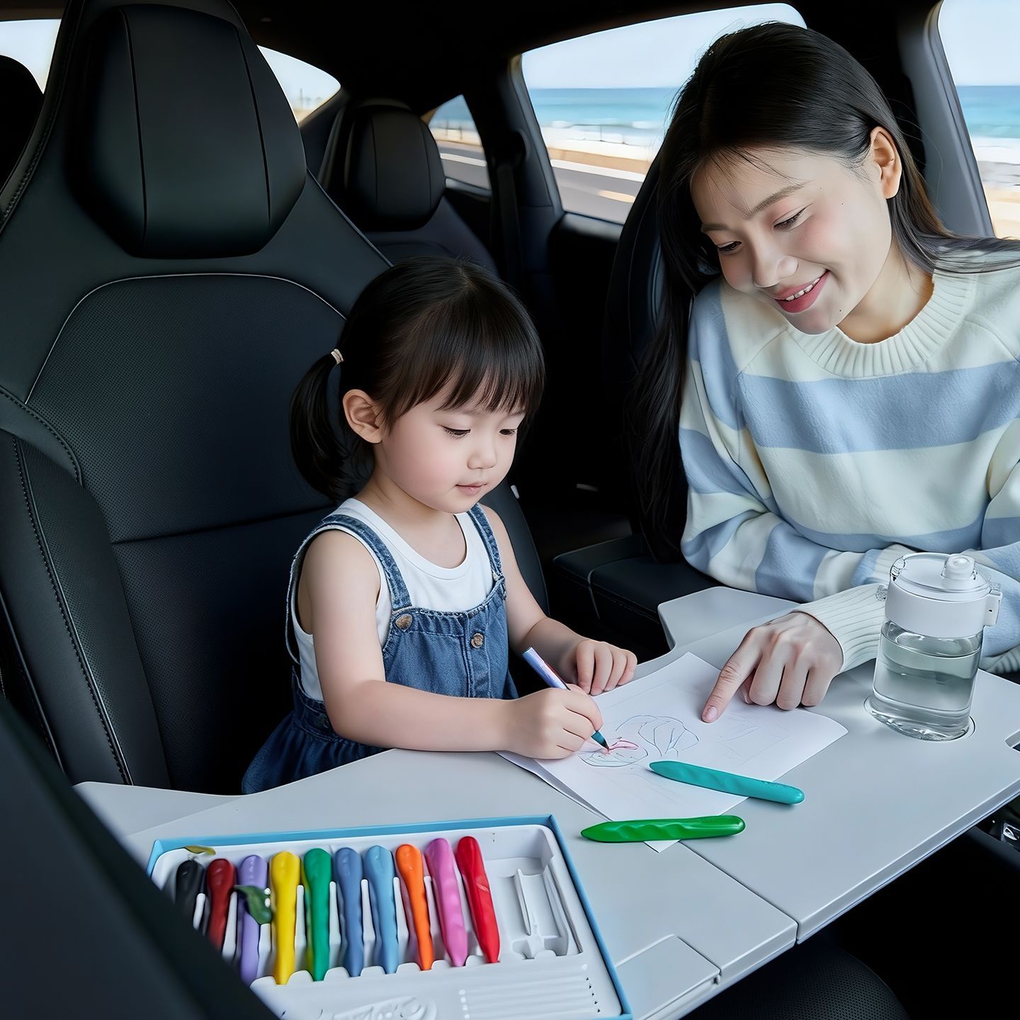 โต๊ะพับได้สำหรับรถยนต์เทสล่า ร - Tech Car Accessories บทวิจารณ์และราคา