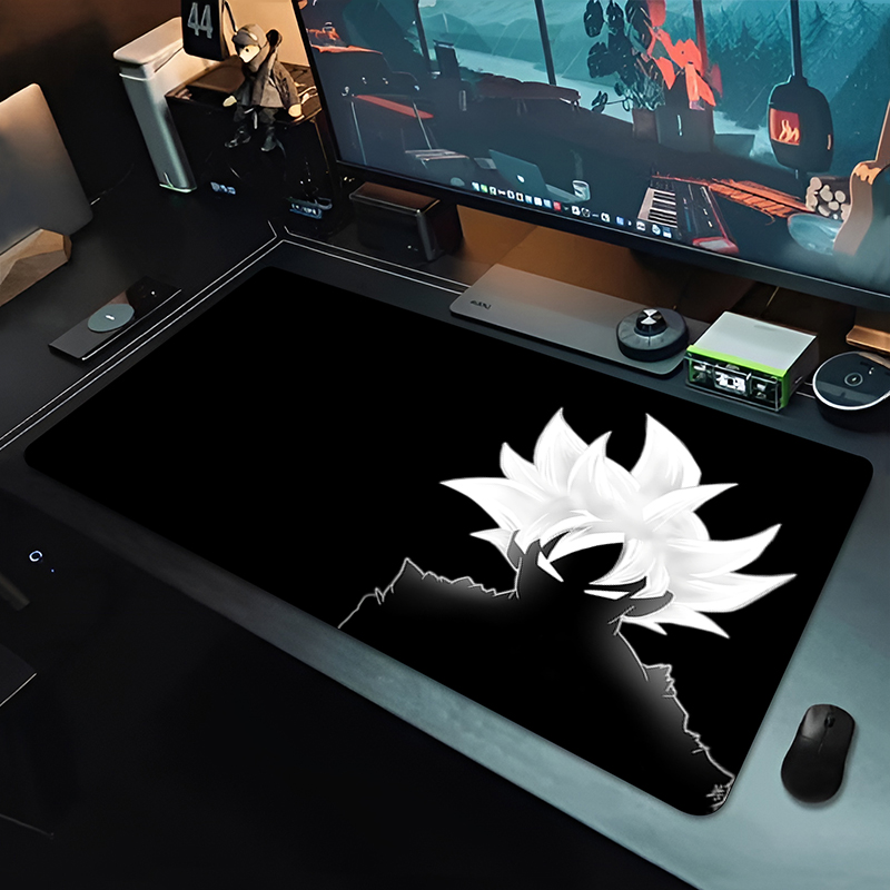 แผ่นรองเมาส์อนิเมะ DBZ สีดำ ลา - Tech Gaming Accessories บทวิจารณ์และราคา