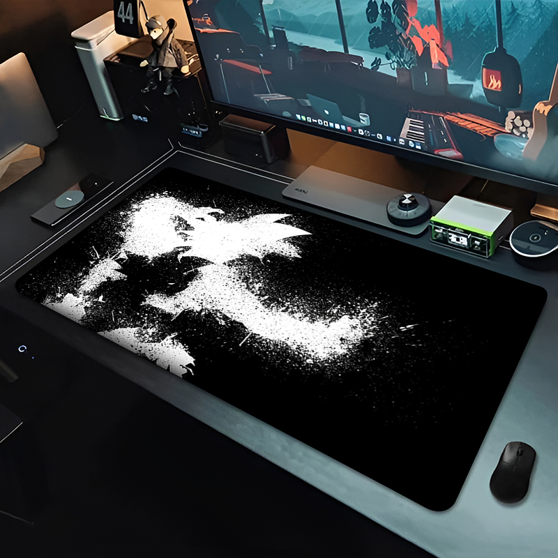 แผ่นรองเมาส์อนิเมะ DBZ สีดำ ลา - Tech Gaming Accessories บทวิจารณ์และราคา