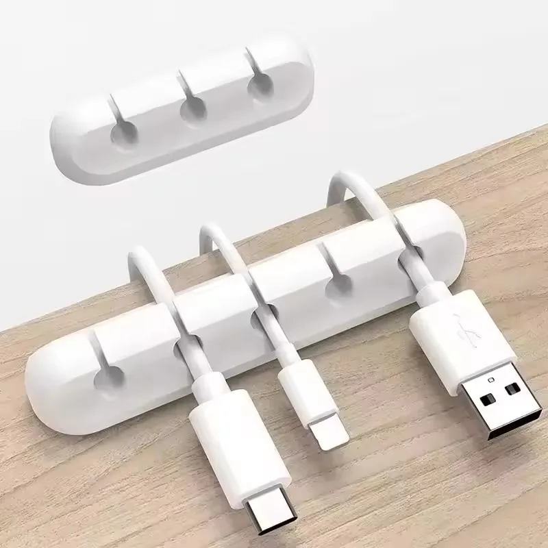 ที่หนีบสายซิลิโคนแบบกลม สำหรับ - Desk Cable Clip บทวิจารณ์และราคา
