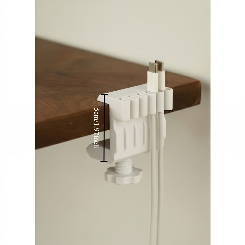 คลิปหนีบสายเคเบิลแบบตั้งโต๊ะ 3 - Desk Cable Clip บทวิจารณ์และราคา