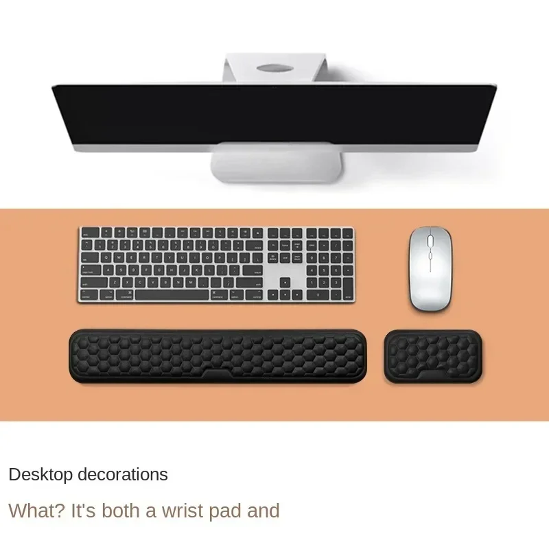 แผ่นรองข้อมือและคีย์บอร์ดแบบนว - Keyboard Wrist Pad Leather บทวิจารณ์และราคา