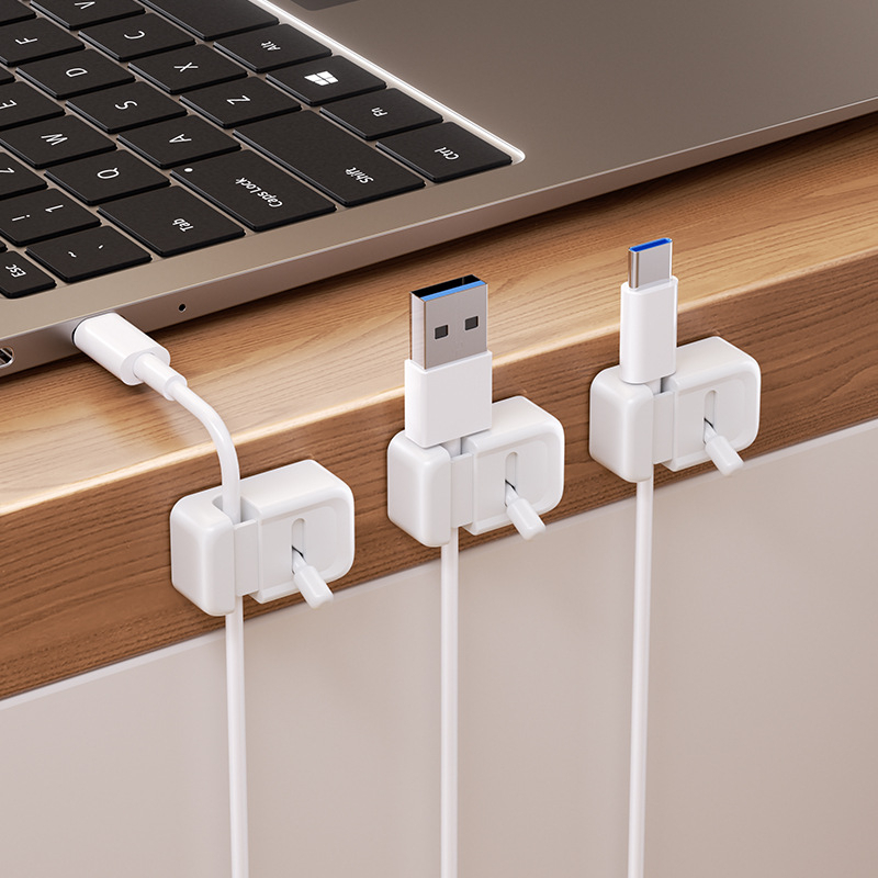 คลิปจัดการสายเคเบิลสำหรับโต๊ะ  - Desk Cable Clip บทวิจารณ์และราคา