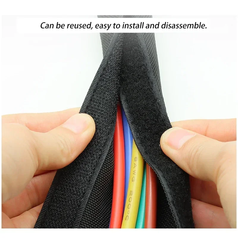 1 ~ 10 M Self กาว PET Braided  - Cable Sleeve Neoprene บทวิจารณ์และราคา