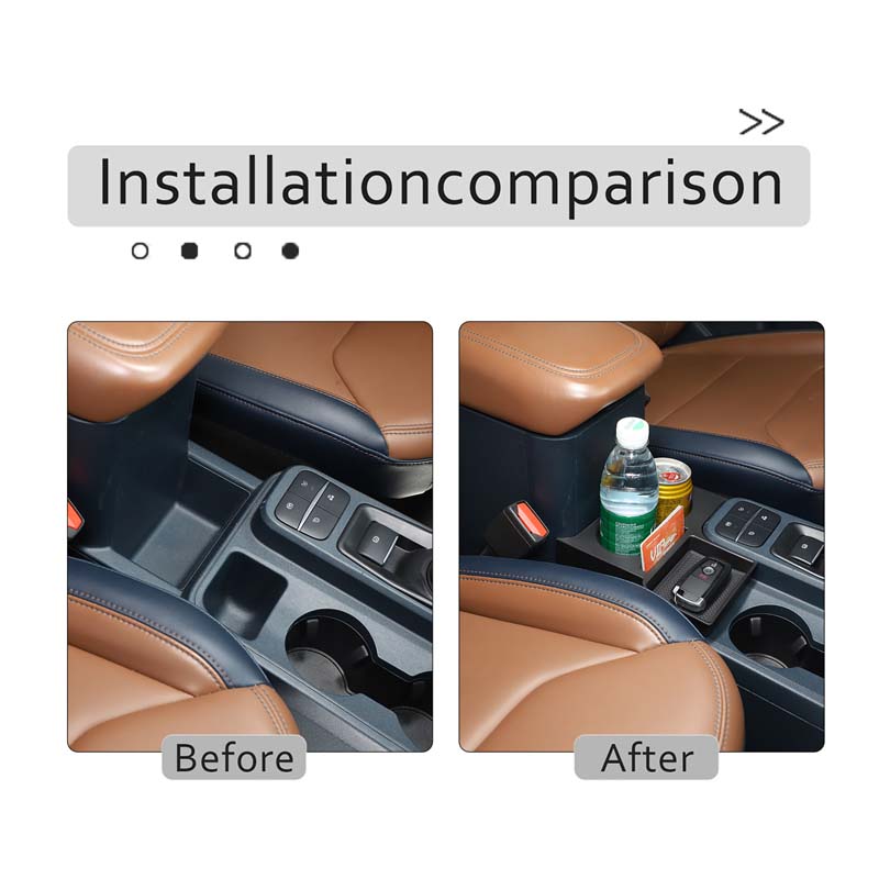 กล่องเก็บของคอนโซลกลางรถยนต์ ท - Tech Car Accessories บทวิจารณ์และราคา