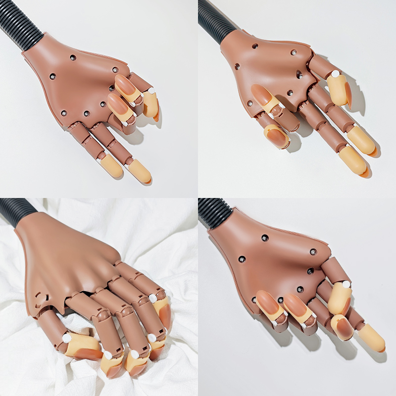 มือฝึกทำเล็บปลอม แบบมีข้อต่อขย - Tech Accessories Products บทวิจารณ์และราคา