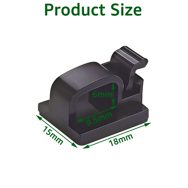 คลิปหนีบสายไฟแบบมีกาว 20 ชิ้น  - Desk Cable Clip บทวิจารณ์และราคา