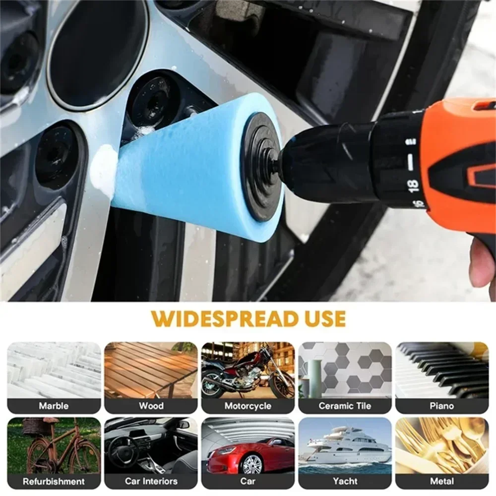 ชุดแผ่นขัดเงารถยนต์ ฟองน้ำขัดเ - Tech Car Accessories บทวิจารณ์และราคา