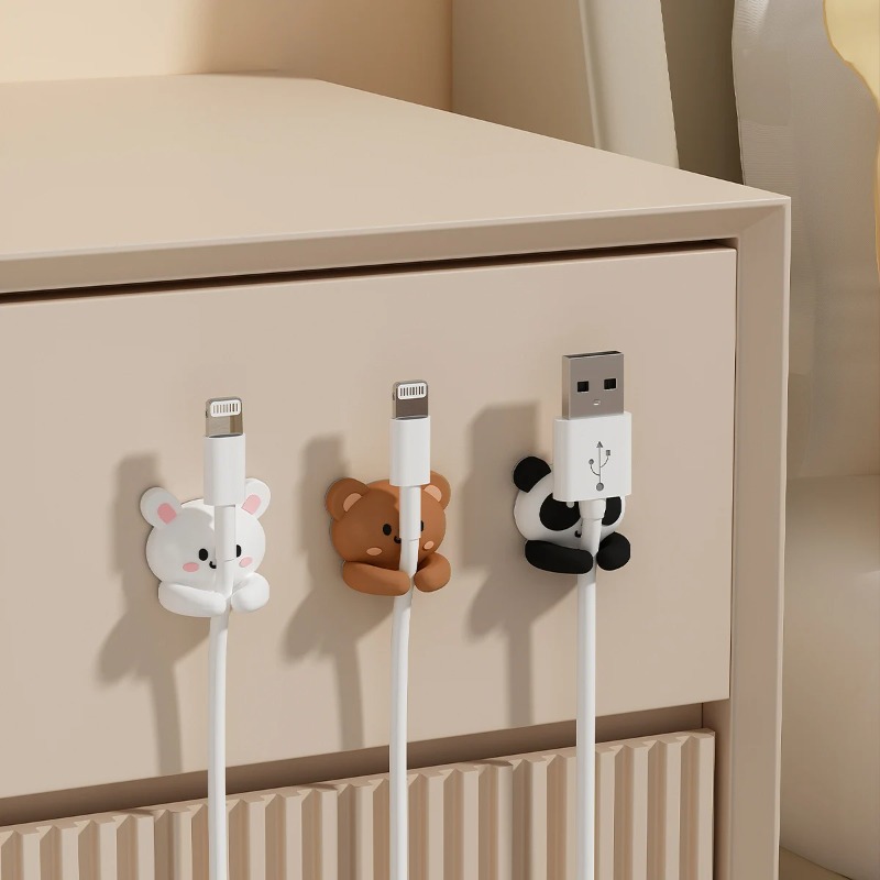 ที่เก็บสายเคเบิลน่ารักสำหรับวา - Desk Cable Clip บทวิจารณ์และราคา