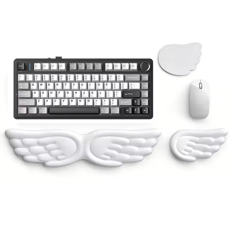 แผ่นรองข้อมือสำหรับคีย์บอร์ดแล - Keyboard Wrist Pad Leather บทวิจารณ์และราคา