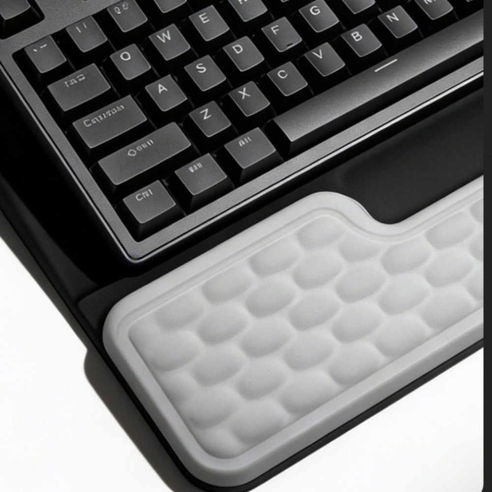 ขาตั้งคีย์บอร์ดแบบรวมในตัว แผ่ - Keyboard Wrist Pad Leather บทวิจารณ์และราคา
