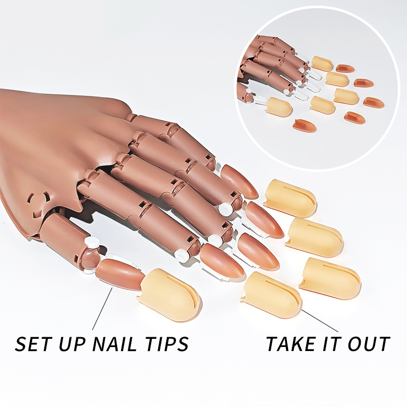 มือฝึกทำเล็บปลอมแบบเคลื่อนไหวไ - Tech Accessories Products บทวิจารณ์และราคา